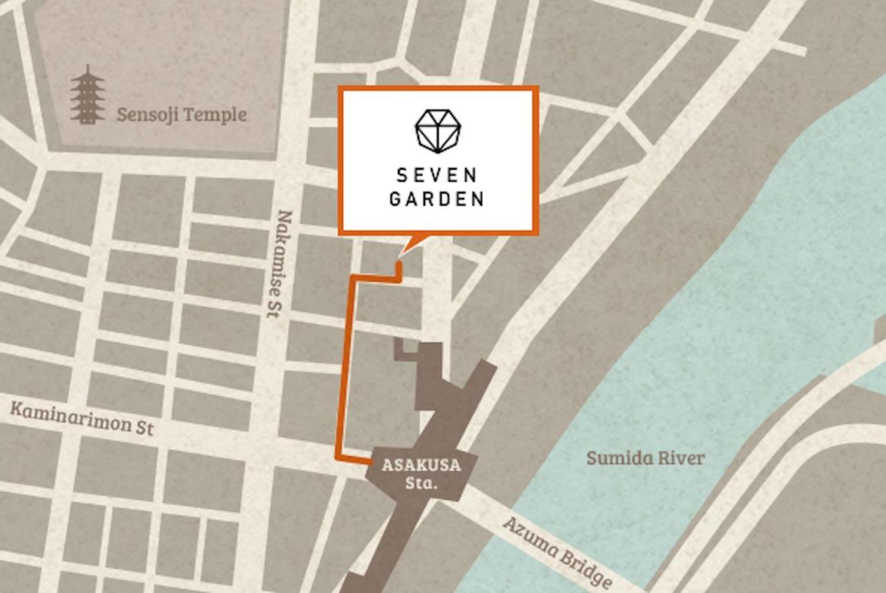 Hotel Seven Garden Prefektura Tokio Exteriér fotografie